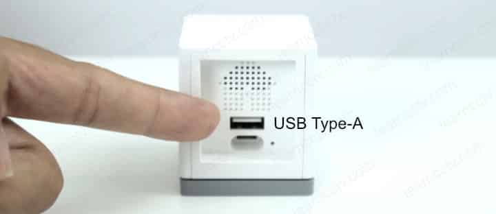 Wyze Cam USB Type-A port