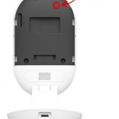 YI camera 2nd gen reset button