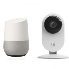 Yi camera connects to Google Home