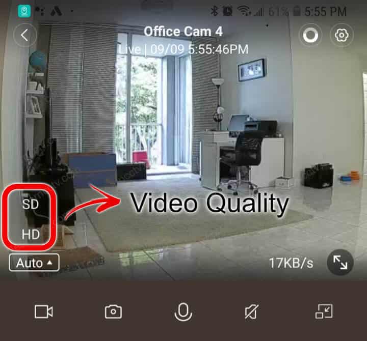 Yi camera video quality