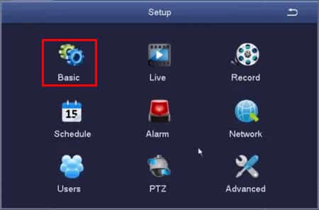 Zosi DVR Setup Basic