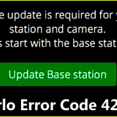 Arlo Error code 4206