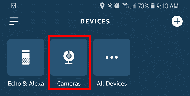 Devices on Alexa App