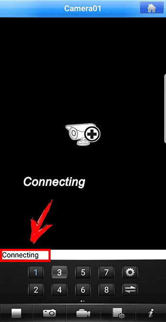 App Meyer connecting camera