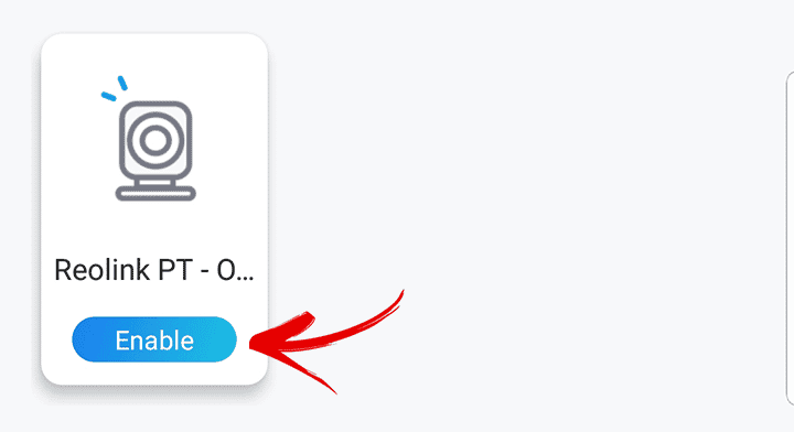Enable Reolink Smart Home
