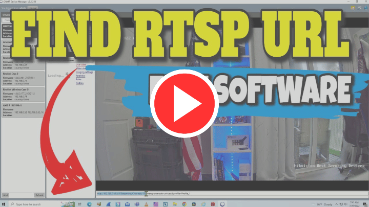 Get RTSP URL