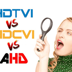 HD-TVI, HD-CVI, AHD compared