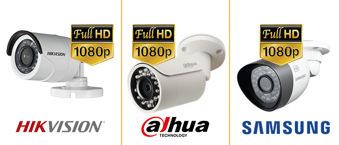 HD-TVI, DH-CVI and AHD cameras