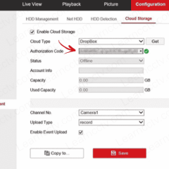 Hikvision Dropbox Recording