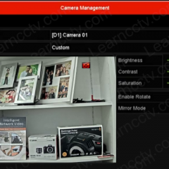 Hikvision NVR flip the image