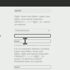 Hikvision password change