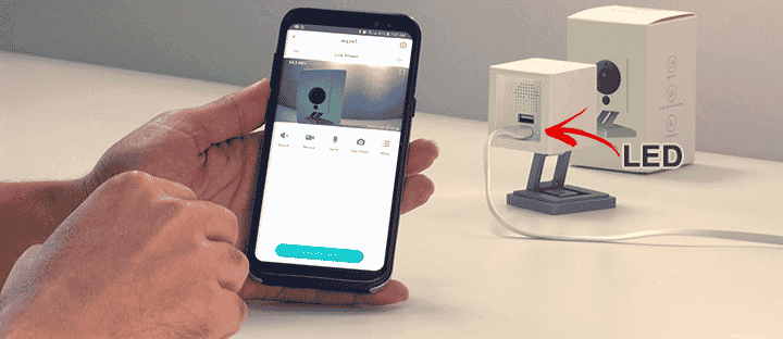 How to reset the wyze cam v2 LED