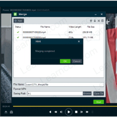 Merge Hikvision Recodging Files