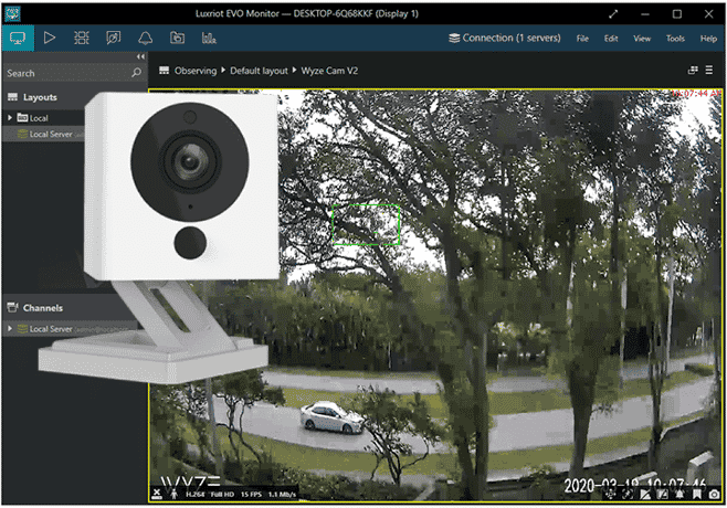 Record Wyze cam on PC