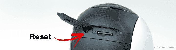 Reolink Argus PT Reset Hole