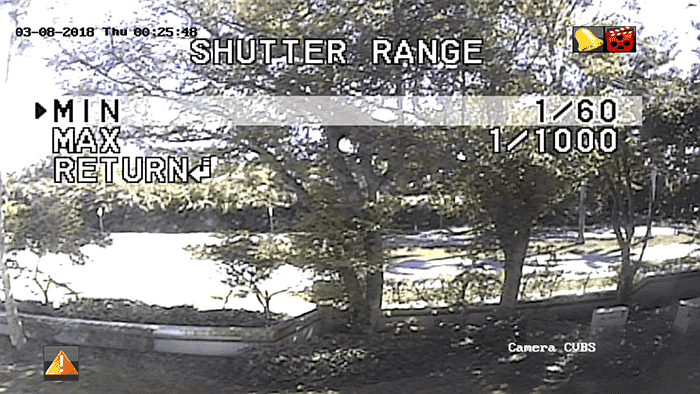 Shutter speed configuration for LPR