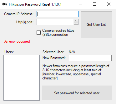 Hikvision IP camera exploit tool