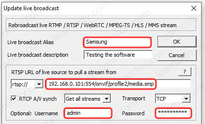 Unteal Media Server New Broadcast Rebroadcast Samsung profile 2