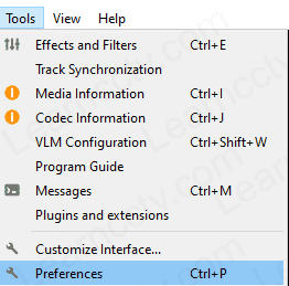 VLC Preferences