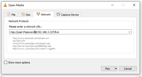 Wyze Cam RTSP Setup on VLC